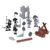 War Toy Kit Soldier Figures Toys Chariot Models Plastic Castle