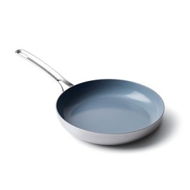 GreenPan X Food 52 Five-Two Essentials, Tri-Ply Stainless Steel Healthy Ceramic Nonstick 10" Frying Pan Skillet with Bonus Pan Protector, PFAS-Free, Multi Clad, Induction, Dishwasher-Oven Safe, Silver