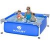 Hanjet 3.6 Foot x 13.8 Inch Kids Small Deep Pool