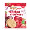 Happy Baby Organics Baby Snacks, Gentle Teething Crackers, Gluten Free