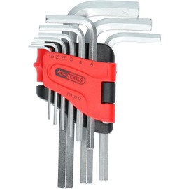KS Tools Allen Allen Key Set in Folding Holder, 9-Piece Set, 5-10 mm