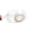 2pcs Clear Acrylic Eyelash Tape Dispenser Cutter Eyelash Extension Adhesive