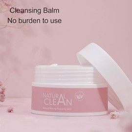 ZJchao Bálsamo de Limpieza Profunda Eficiente con Textura Cuidado de la Piel para Desmaquillar con Aceite de Linaza, Control de Pigmentación