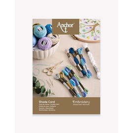 Anchor CA-4546 – Farbkarte für Stickgarne | Echte Muster von Anchor Stranded Cotton, Pearl, Cotton, Metallic und Lamé | Essentielles Zubehör für Ihre Kreationen