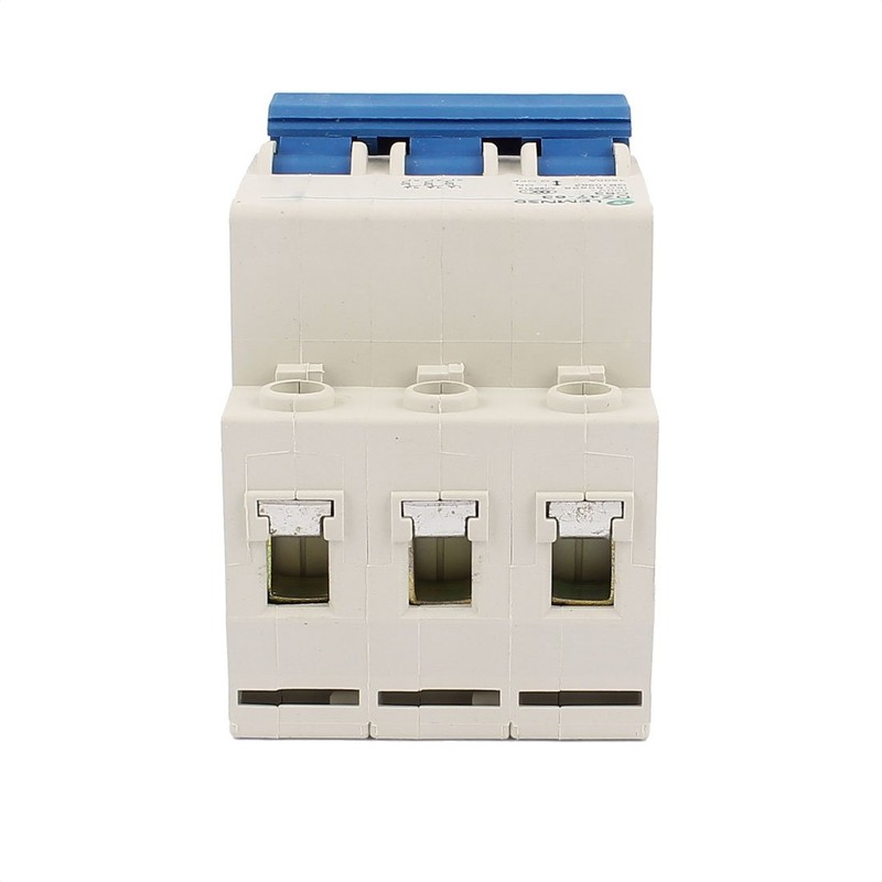 uxcell DZ47-63 C63 AC 400V 63A 3 Pole Overload Protection