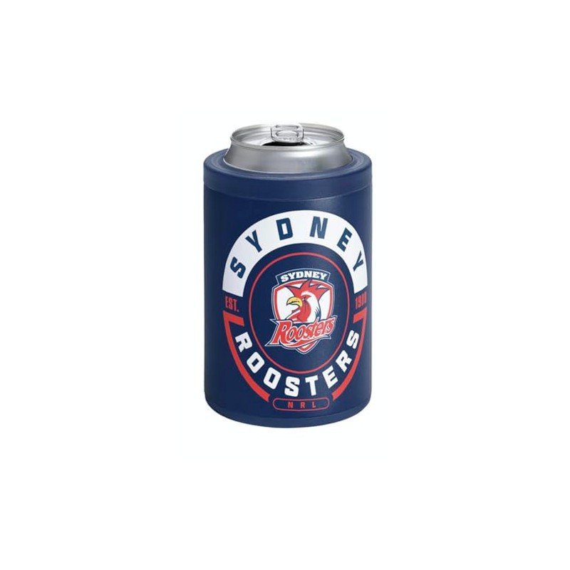 Sydney Roosters NRL Rugby League Insulated Can Cooler with Lid