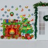 Christmas Bulletin Board Set Christmas Tree Fireplace Bulletin Board Decorations