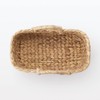 MUJI 12057789 Oval Basket with Handle, Small, Width 14.6 x