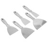 5PCS Putty Scrapers Stainless Steel Scraper Set Plaster Grout Putty