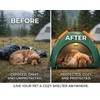 Waterproof Pop-Up Pet Tent for Dogs and Cats – Lightweight