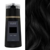 Haarfärbeshampoo für Graues Haar, Schwarzes Haar Instant Dye Shampoo für