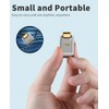 Duttek 90 Degree USB to C Adapter Pack of 2,