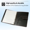 H&S A4 Portfolio Folder with Ring Binder Mechanism - with