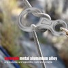 Escalada Rappel Safety 35KN Montaismo Escalada Figura 8 Cuerda Descensor