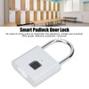 Fingerprint Padlock Zinc Alloy Smart Office Home Cabinet Door Dormitory