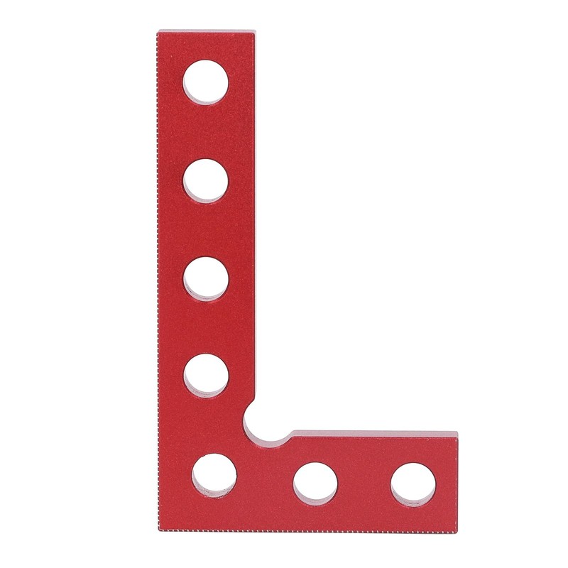 ZAWELIYO Mini Small Square Center Finder Aluminum Alloy Woodworking Ruler