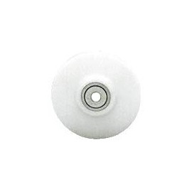 CRL Round Edge Nylon Replacement Wheel; 2-1/2" X 1/16"