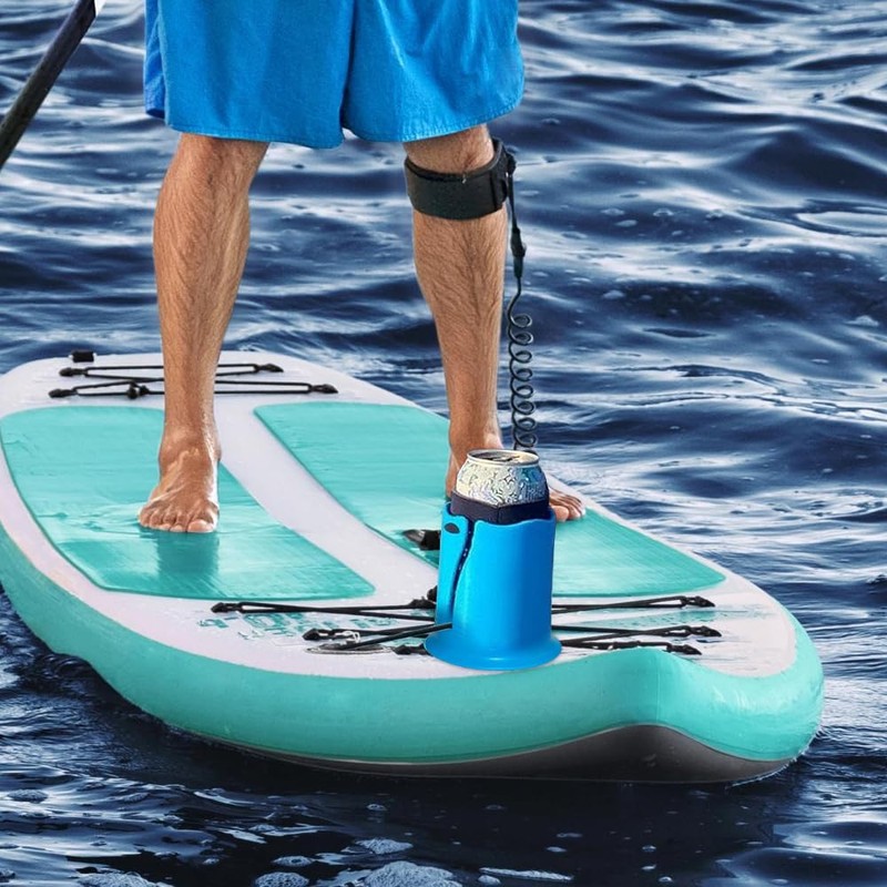 mizikuu 2 Pieces Paddle Board Drink Holder, Kayak Water Bottle