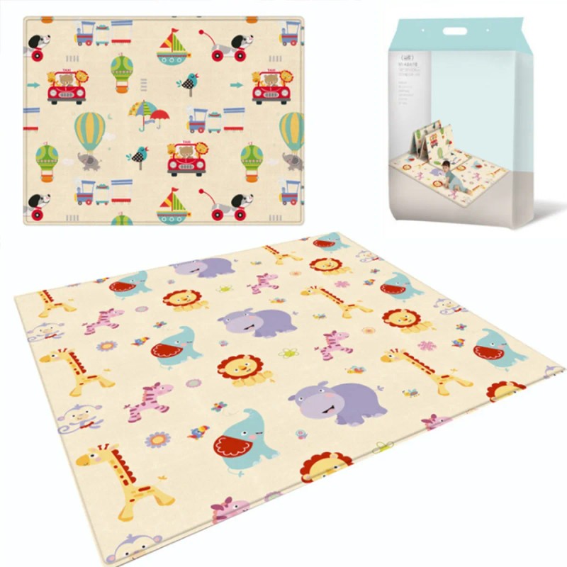 Tapete De Bebe Gateo Multiuso Juegos Seguridad 150x180cm