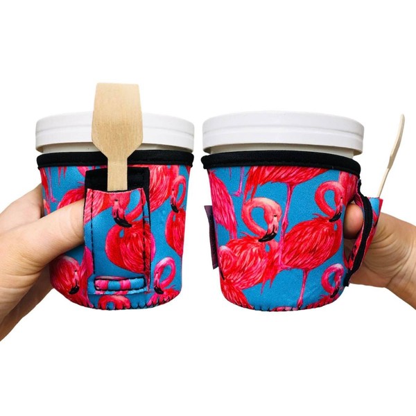 Lit Handlers Ice Cream Cooler Sleeve - Neoprene Ice Cream