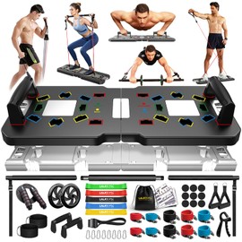 Lalahigh Premium Aluminum Alloy Push Up Board, Home Workout Equipment, Multifunctional Home Fitness,Ideal for Comprehensive Strength Training and Home Workouts