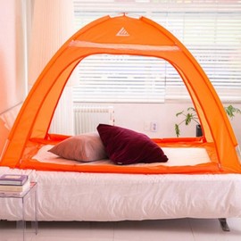 One-Touch Double-Door Winter Thermal Heating Tent (3-4 Person) - Cold Protection Camping Bed Windproof