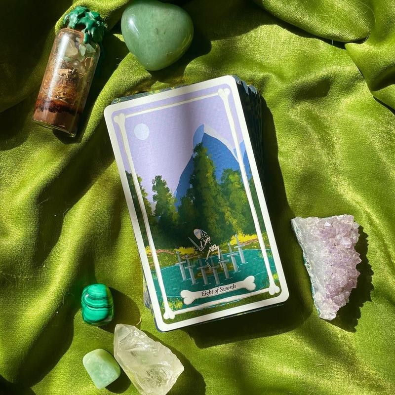 The Bone Dead Tarot - An 80-Card Indie Tarot Deck