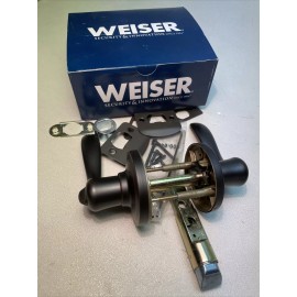 Weiser Lock GLA331 TC11P B 6LS1R1 Toluca Privacy Lever, Venetian Bronze Bed/bath