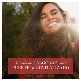 Herbal Essences Shampoo con Aceite de Ricino y Granada, Sin Parabenos, Sin Aceites Minerales, Pelo Largo y Fuerte, 1L