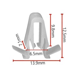 20 Pcs Garnish Clips Upholstery Clips Door Panel Clips Upholstery Garnish Clips Pins Compatible with Toyota Lexus 67771-58010