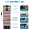 KOCASO Full Body Massage Mat with Heat, Electric Heated Massage