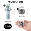 Side Post Battery Terminal Bolts, 3/8" Standard Battery Post Extender