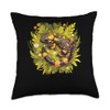 Salamanders Fire Salamander Throw Pillow