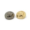 Fashion Decorative Metal Buttons Lace Mesh Surafce With Logo Coat