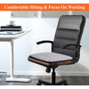 kingphenix Car Seat Cushion with 1.2inch Comfort Memory Foam, Seat