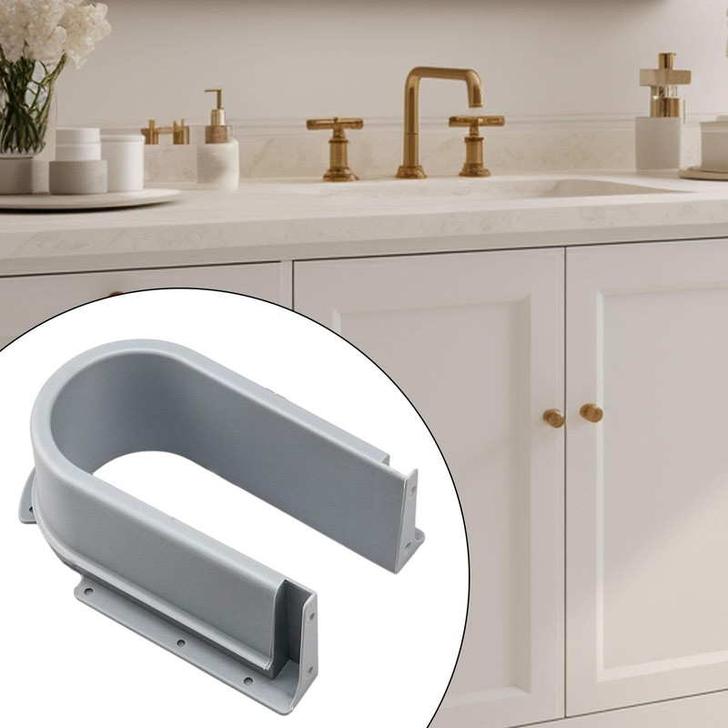 Fonowx under Sink Drawer with U Shape Slot for Bathroom