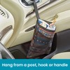 High Road Hanging Car Trash Bag with Waterproof Leakproof Liner,