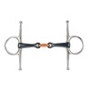 Shires Full Cheek Lozenge Black Sweet Iron Horse Bit 5",