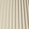 Ivory Linen Knife Pleat Medium Lamp Shade 9" Top x
