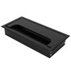 Garosa Cable Hole Cover Wire Hole Cap Metal Rectangle Desk