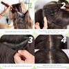 KooKaStyle KooKaStyle Invisible Wire Hair Extensions with Transparent Headband Adjustable