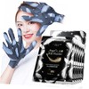 Mikinona Whitening Hand Mask Exfoliating Gloves Face Spa Volcanic Mud