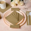 Disposable Luncheon Napkins Brown Paper, [200 Pack] 13" x 13"