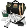 ASR Outdoor 40pc Beginner Rockhounding Equipment Kit with Tool Bag