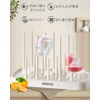 Aelfox Polypropylene Bottle Rack, Bottle Drainer, Dryer, Bottle Holder, Drainer