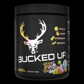 Bucked Up Pre Workout Supplement 30 Servings Fitness Edible Healthcare Dietary:_Tart Candy