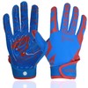 KKVIMUSE Youth Football Gloves, Sticky Kids Football Receiver Gloves, Flag