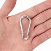 Estuchelandia Bandola Gancho Mosqueton Aluminio Camping Llavero 2 Piezas