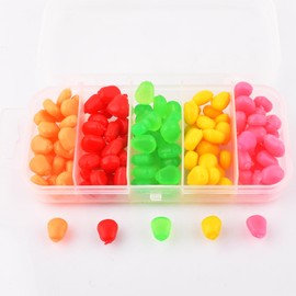 125pcs/box Fake Soft Corn Bait，5 Color Artificial Soft Corn Bait Carp Bait