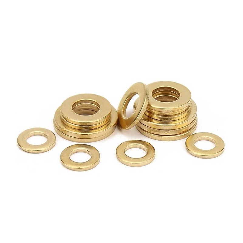 CONPHERON Brass Flat Washers Flat Lock Washers (M12 x 20